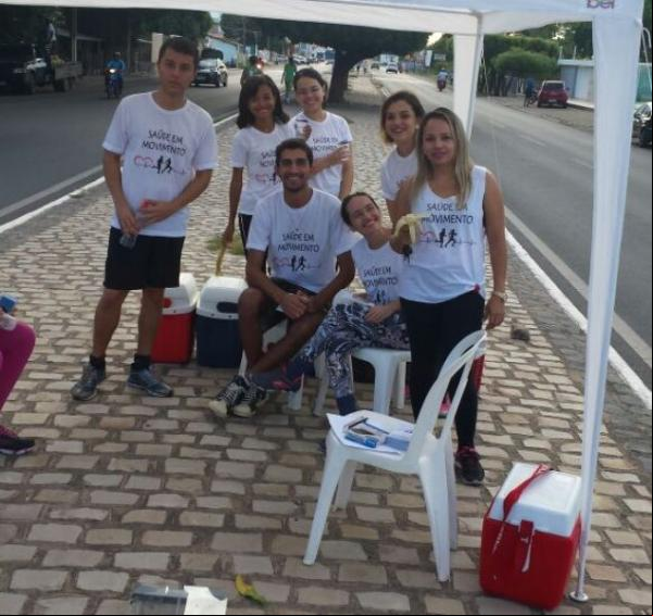 Acadêmicos de enfermagem da UFPI realizaram Ação em Saúde no município de Floriano(Imagem:Divulgação)