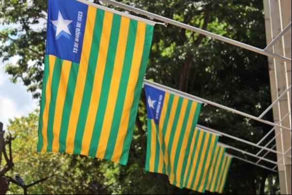 Bandeira do Piauí(Imagem:Jonas Carvalho/ Portal ClubeNews)