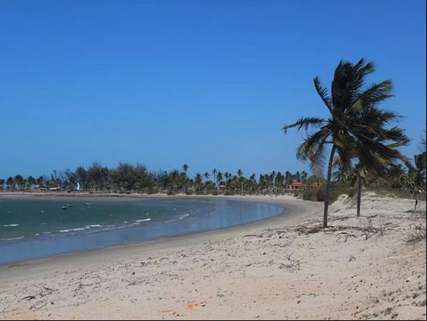Praia de Barrinha, em Cajueiro da Praia, Litoral do Piauí.(Imagem:Patrícia Andrade/G1 )