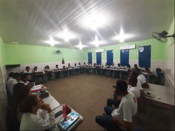 Instituto Nova Semente visita alunos da Unidade Escolar Bucar Neto(Imagem:Deylange Oliveira)