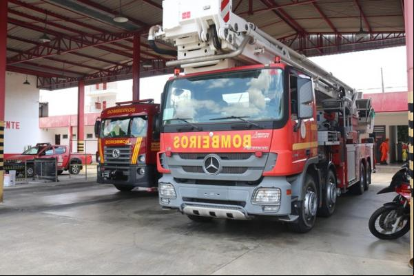 Corpo de Bombeiros Militar do Estado do Piauí.(Imagem:Lucas Marreiros/G1)