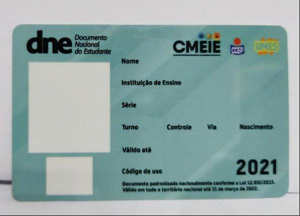 CMEI segue com emissão de carteiras estudantis de 2021(Imagem:Reprodução)
