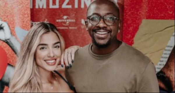 Mumuzinho com a mulher, Thainá Fernandes.(Imagem:Reprodução/Instagram)