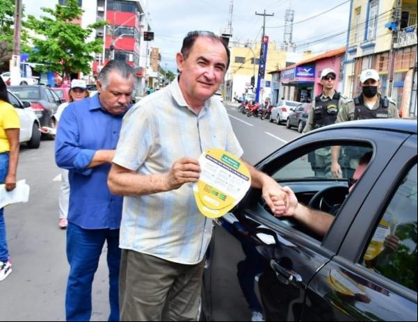Sutran e Detran-PI promovem campanha educativa de trânsito em Floriano(Imagem:Reprodução/Instagram)
