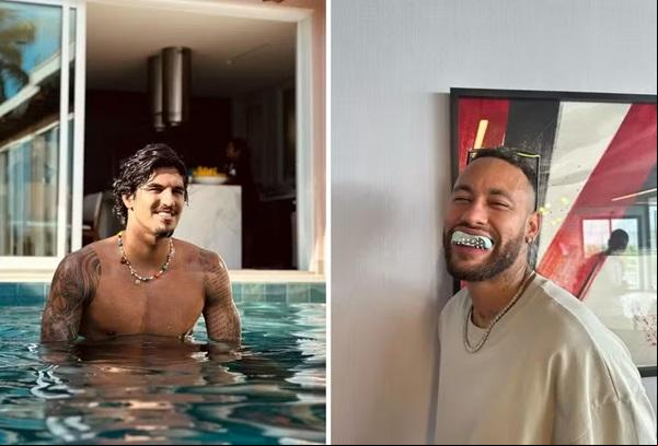 Gabriel Medina e Neymar Jr. (Imagem: Reprodução/Instagram)
