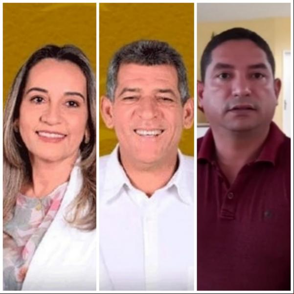 Claudimê Lima, Pedro do Boneco e Teotônio(Imagem:Reprodução)