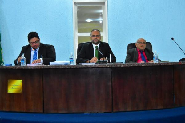 Vereadores prof. Magno, Joab Curvina e Antônio José.(Imagem:CMF)