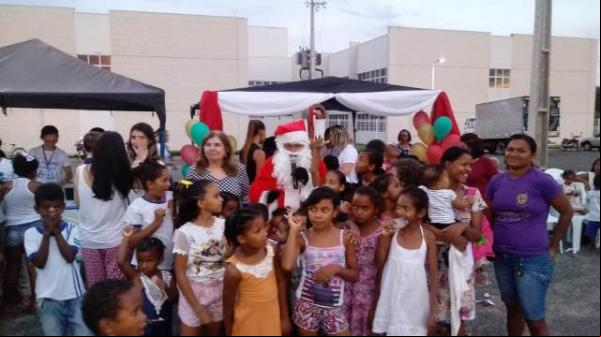 FAESF realiza Natal Especial para alunos da rede municipal.(Imagem:FlorianoNews)