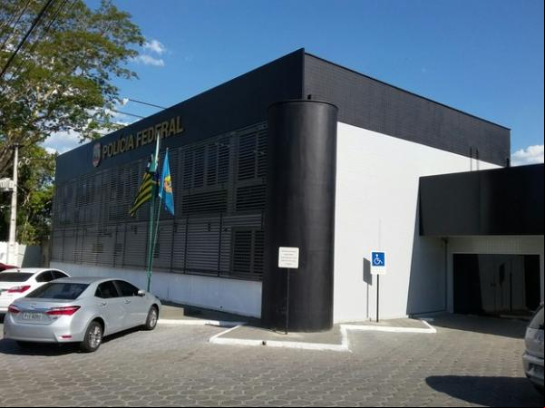 Departamento da Polícia Federal em Teresina.(Imagem:Ellyo Teixeira/G1)