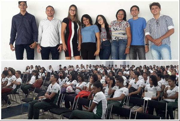 Acadêmicos da FAESF realizam jogos didáticos com temas sobre Direitos Humanos.(Imagem:FAESF)