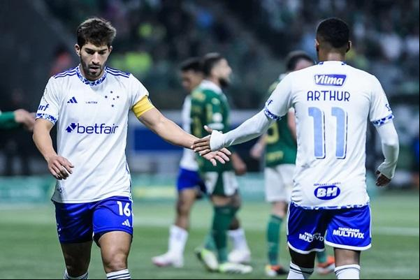 Palmeiras X Cruzeiro(Imagem:Gustavo Aleixo/Cruzeiro)
