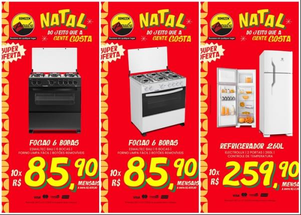 Natal do Armazém Paraíba em Floriano: Ofertas imperdíveis e facilidades de pagamento(Imagem:Divulgação)