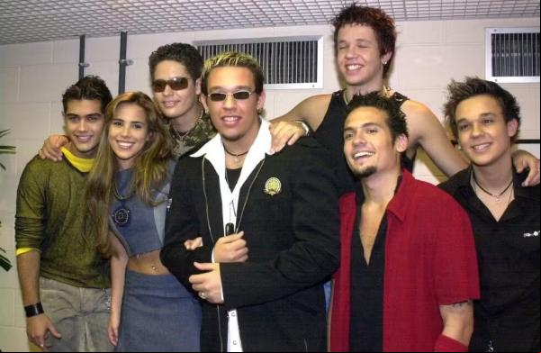 Wanessa Camargo com KLB nos bastidores do programa