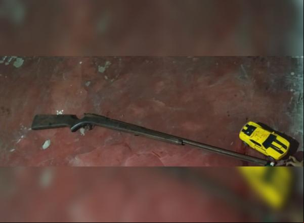 Adolescente estava limpando espingarda artesanal quando o crime aconteceu, diz PM.(Imagem:Divulgação/PM-PI)