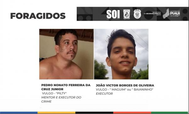 Esquema divulgado pela Secretaria de Segurança do Piauí ? Mortes em São Raimundo Nonato(Imagem:Divulgação)