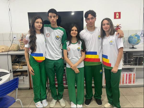 O CETI Professora Angelina Mendes Braga foi a única escola de Tempo Integral integrado à educação profissional a conquistar medalha de ouro na modalidade escola técnica da OBT 2025(Imagem:Ascom Seduc)