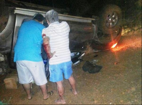 Acidente na PI-323(Imagem:Campo Maior Em Foco)