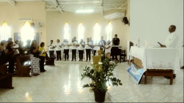 Missa em ação de graças celebra do Dia do Aposentado em Floriano.(Imagem:FlorianoNews)