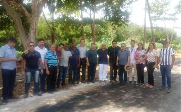 Presidente da CODEVASF e deputado Gustavo Neiva visitam obras em Floriano.(Imagem:FlorianoNews)