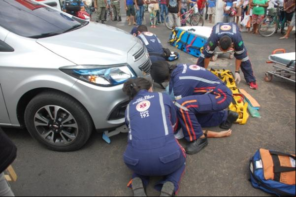 SUTRAN, PM e SAMU simulam socorro às vítimas de acidente de trânsito.(Imagem:Waldemir Miranda)