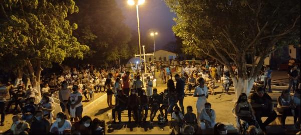 Fiéis participam do encerramento do tradicional festejo de Nossa Senhora da Guia(Imagem:FlorianoNews)