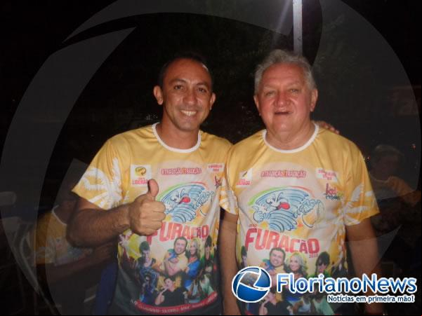 Bloco Furacão 2015 é lançado para a imprensa de Floriano.(Imagem:FlorianoNews)