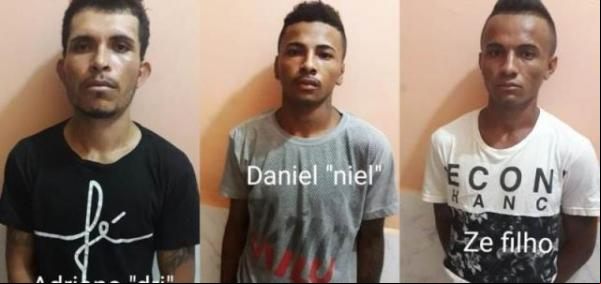 Os suspeitos de cometer o crime foram presos e estão a disposição da justiça.(Imagem:Cidades na Net)