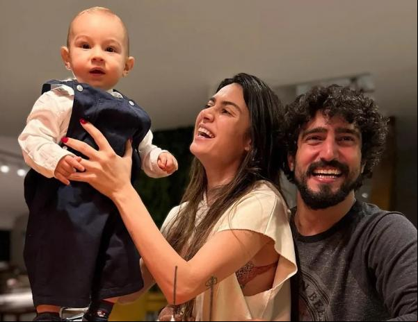Thaila Ayala e Renato Góes, que já são pais de Francisco, esperam uma menina.(Imagem:Reprodução/Instagram)