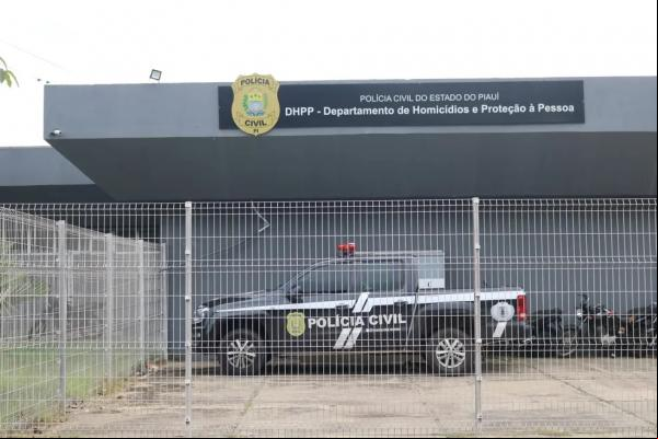 DHPP - Departamento de Homicídios e Proteção à Pessoa.(Imagem:Lívia Ferreira/g1 PI)