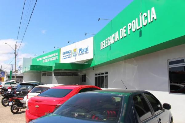 Central de Flagrantes de Teresina(Imagem:Lucas Marreiros/g1)