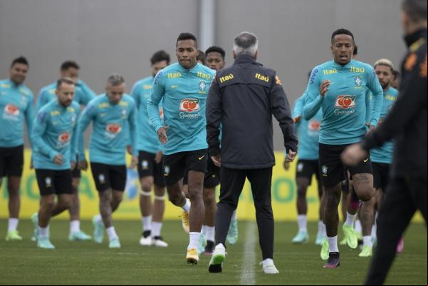 Jogadores da seleção brasileira vão disputar a Copa América.(Imagem:Lucas Figueiredo / CBF)