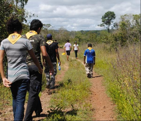 Curtição na Jornada de Aventura dos jovens de Floriano.(Imagem:Mérito Juvenil )