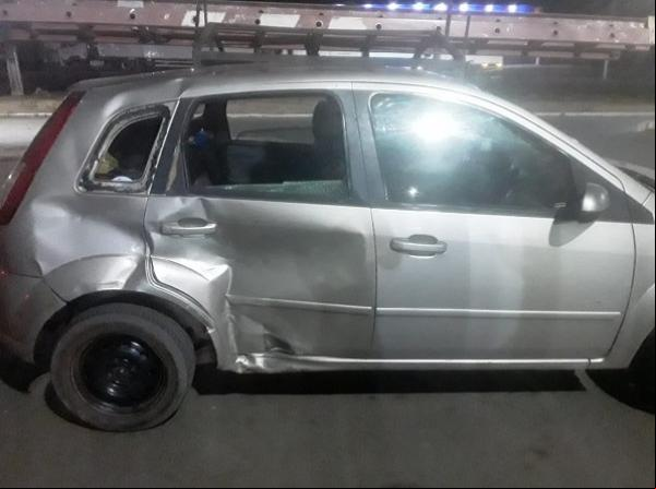 Acidente próximo ao Terminal Rodoviário de Floriano deixa motociclista ferido.(Imagem:Divulgação)