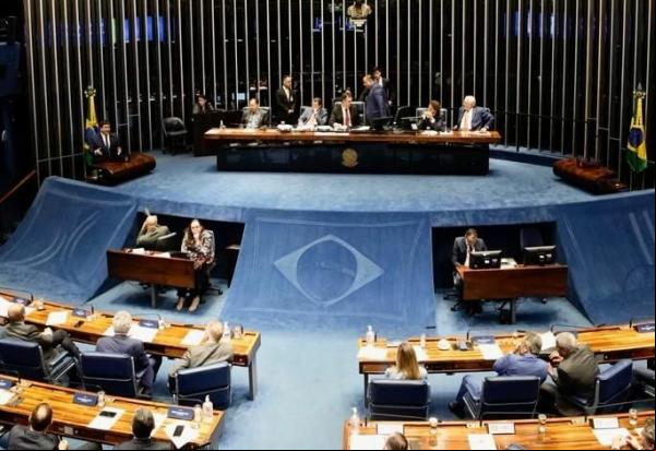 No Senado Federal, Rafael discute Fundo de Desenvolvimento, Conselho Federativo e alíquota reduzida.(Imagem:Divulgação)