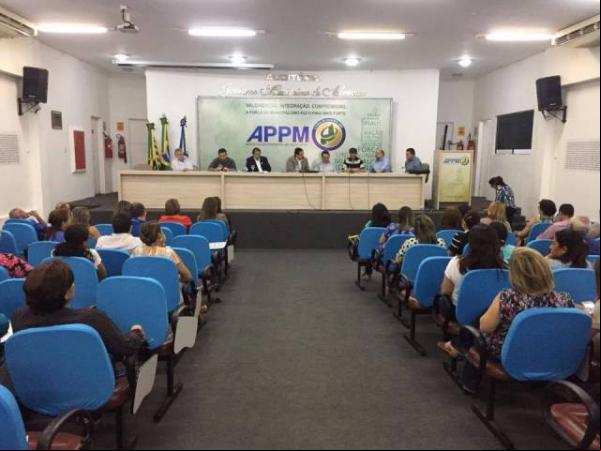 Nova diretoria da APPM realiza primeira reunião com servidores.(Imagem:APPM)