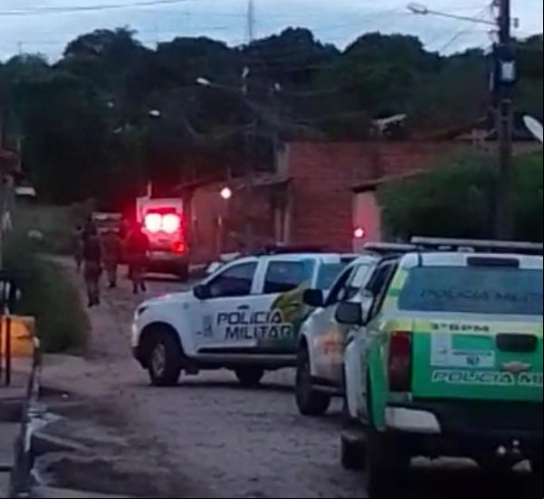 Ocorrência policial termina em tragédia com morte no bairro Curador, em Floriano.(Imagem:Reprodução)