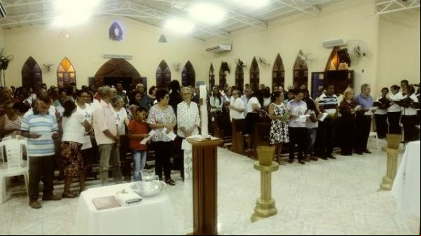 Paróquia de São Raimundo Nonato recebe novo pároco com festa.(Imagem:FlorianoNews)