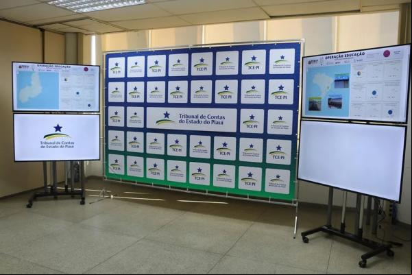 Operação Educação: TCE-PI realiza fiscalização em 40 escolas e 30 municípios.(Imagem:TCE-PI )