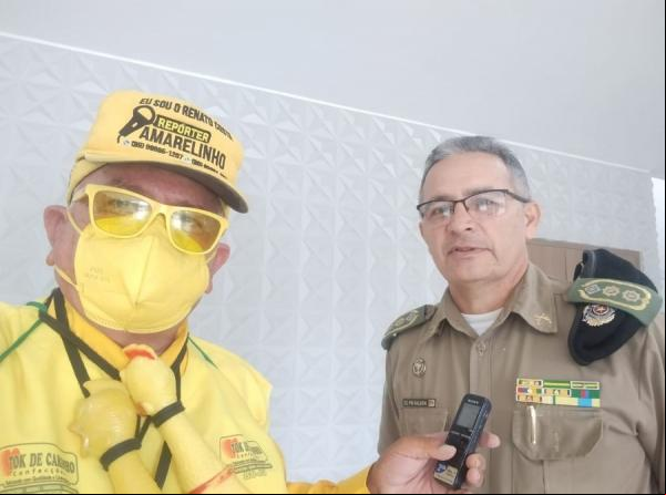 Tenente-Coronel Gilson Leite(Imagem:FlorianoNews)