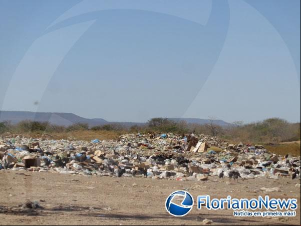 Aterro Sanitário é usado como local para laboratório de personagem.(Imagem:FlorianoNews)