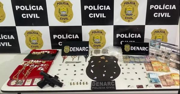 75 pessoas são presas por diversos crimes durante Operação Cerco Fechado no Piauí.(Imagem:Polícia Civil)