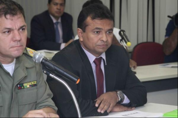 Secretário anuncia Plano Estadual de Segurança Pública.(Imagem:Tavinho Neto/SSPPI)