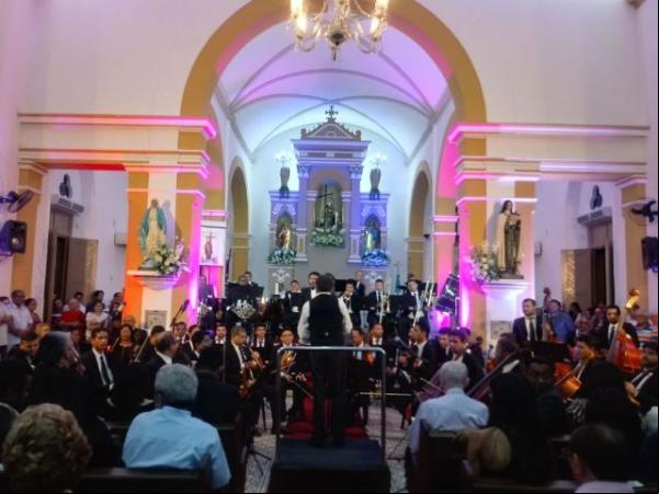Orquestra Sinfônica de Teresina emociona público na cidade de Floriano. (Imagem:FlorianoNews)