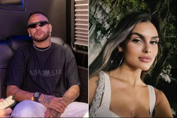 Neymar Jr. e Amanda Kimberlly (Imagem:Reprodução/Instagram)