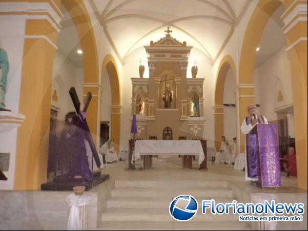 Procissão dos os marca a abertura da Semana Santa em Floriano. (Imagem:FlorianoNews)