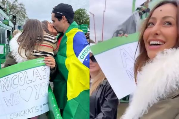 Zoe, Sabrina Sato e Nicolas Prattes.(Imagem:Reprodução/Instagram)
