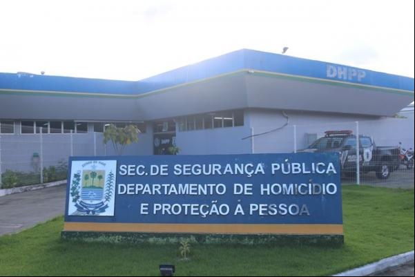 Departamento de Homicídio e Proteção à Pessoa (DHPP) em Teresina, apura o caso.(Imagem:Lucas Marreiros/G1)