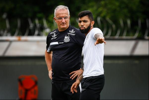 Depois de Santos e Flamengo, Dorival revê Gabigol do outro lado:
