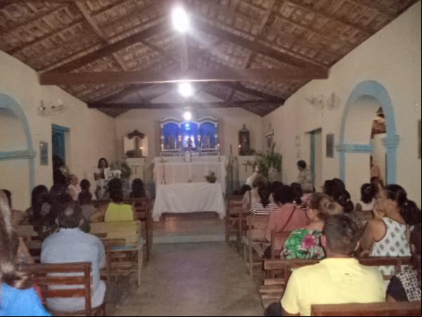 Localidade Manga inicia festejos da Imaculada Conceição.(Imagem:FlorianoNews)
