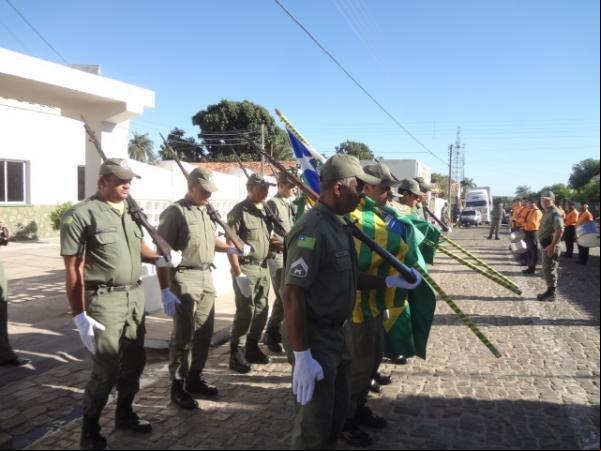 3º Batalhão de Polícia Militar realiza homenagem ao Dia do Soldado.(Imagem:FlorianoNews)